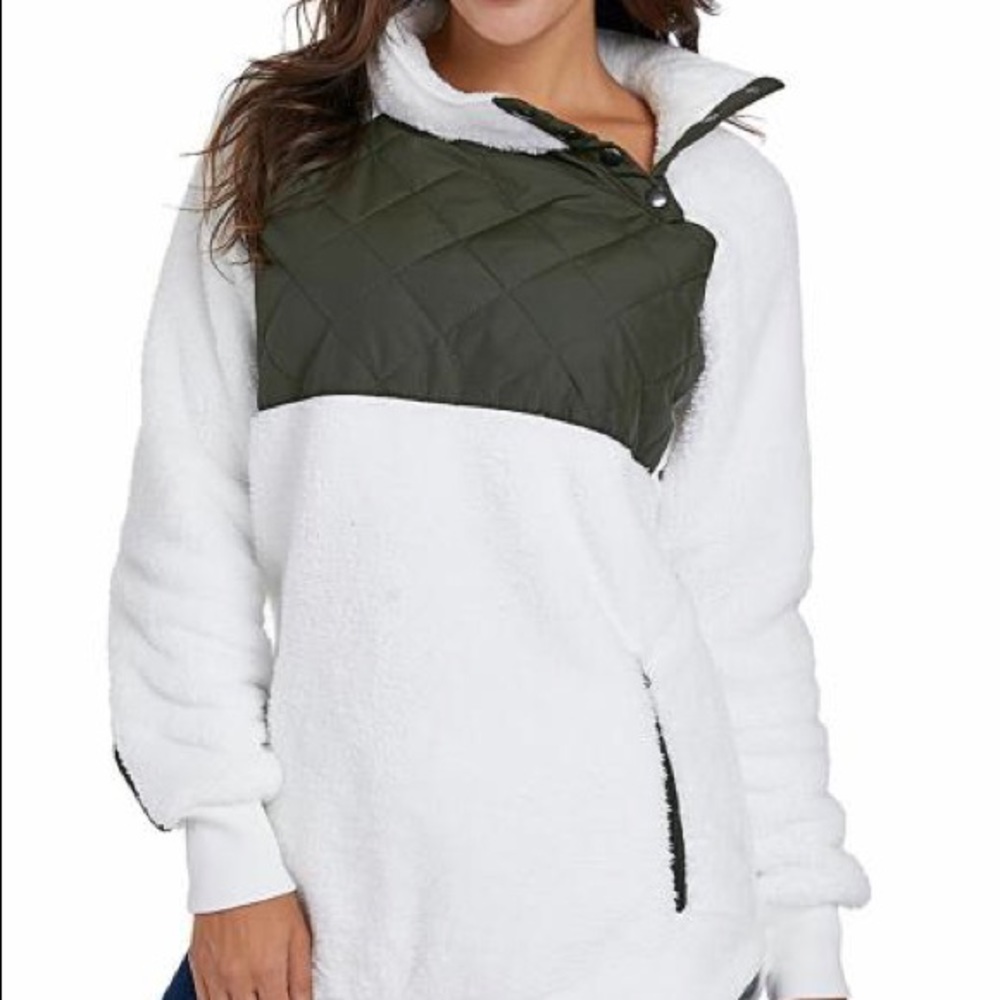 New fuzzy pullover